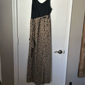 Leopard print jumpsuit